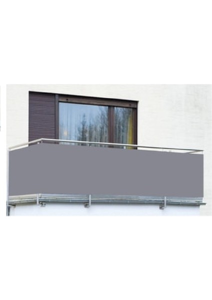 4m x 80CM Polyester Balkon Demiri Korkuluğu Brandası Çadırı Bahçe Çiti Tente