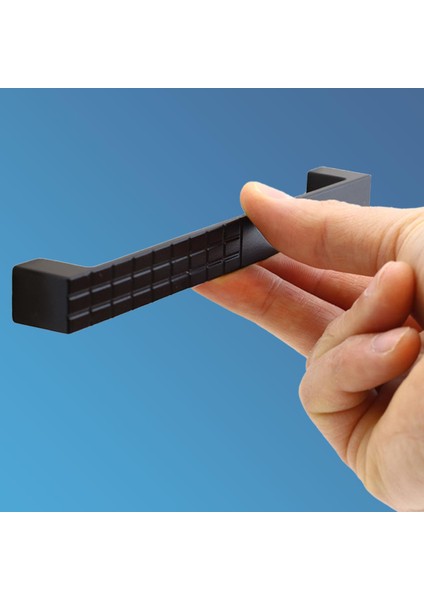 Bihter Desenli Mobilya Mutfak Dolabı Çekmece Dolap Kapak Kulpu Kulbu Siyah 160 mm Metal Kulp fırsatları