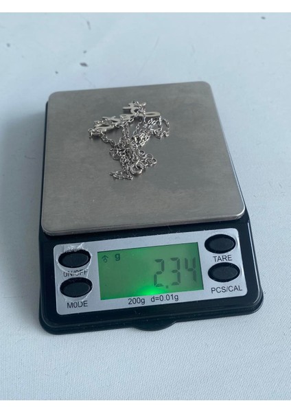 Zetta Yazılı 925 Ayar Gümüş Kolye 2,30 Gram