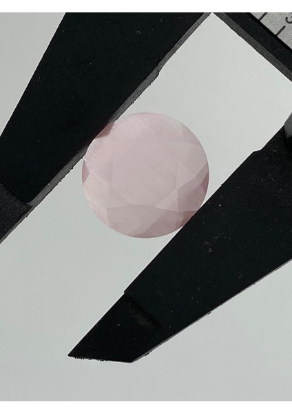 Faset Kesim Kedi Gözü Taş 14MM Pudra Pembe 1 Adet modelleri