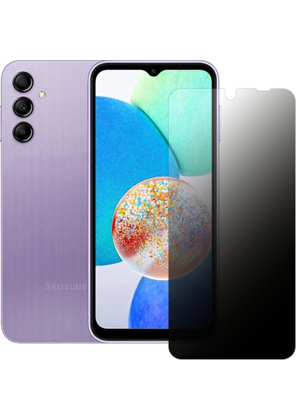 Samsung Galaxy A14 Hayalet Privacy Flexiglass Mat Nano Ekran Koruyucu