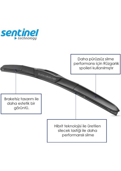 Hibrit Subaru Xv Ön Silecek Takımı (2012-2015)