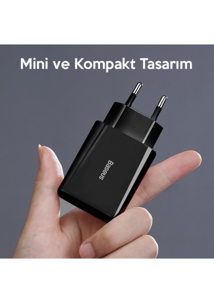 Mini 4 20W Ultra Hızlıtype-C Girişli Şarj Cihazı iPhone 14-13-12-11-Ipad-X-Xs-Xr-8pro-Mini-Plus Uyumlu Hızlı Şarj Aleti Adaptör Başlık