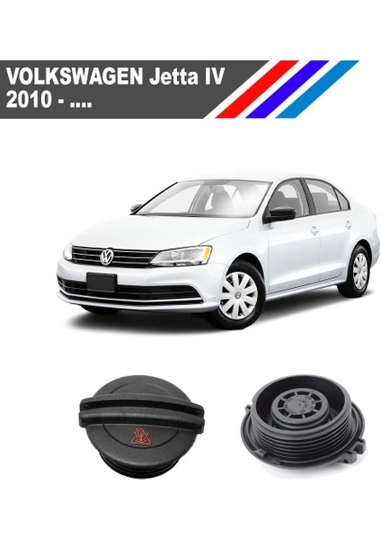 -Vw Jetta Variant Radyatör Yedek Su Depo Kapağı Yan Sanayi 2010 Sonrası