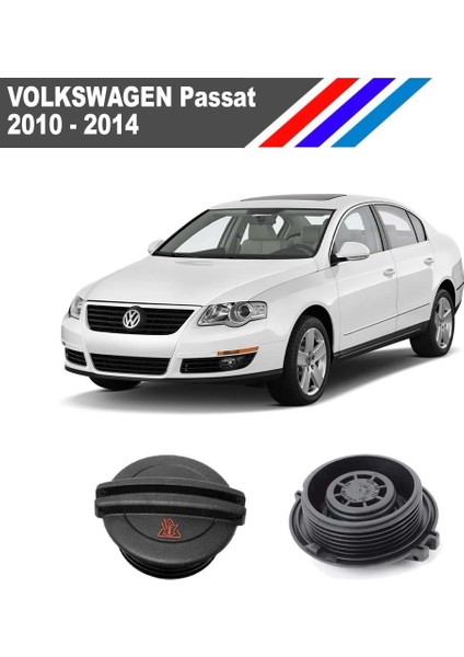 -Vw Passat Radyatör Yedek Su Depo Kapağı Yan Sanayi 2010 - 2014