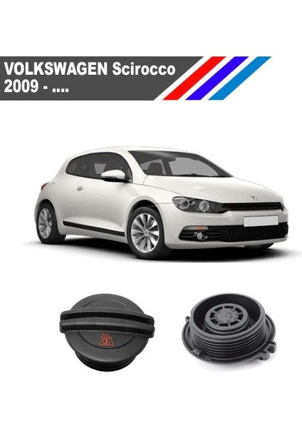 -Vw Scirocco Radyatör Yedek Su Depo Kapağı Yan Sanayi 2009 Sonrası