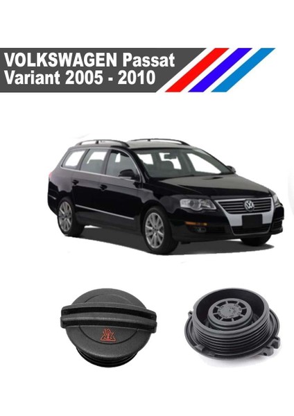 -Vw Passat Variant Radyatör Yedek Su Depo Kapağı Yan Sanayi 2005 - 2010