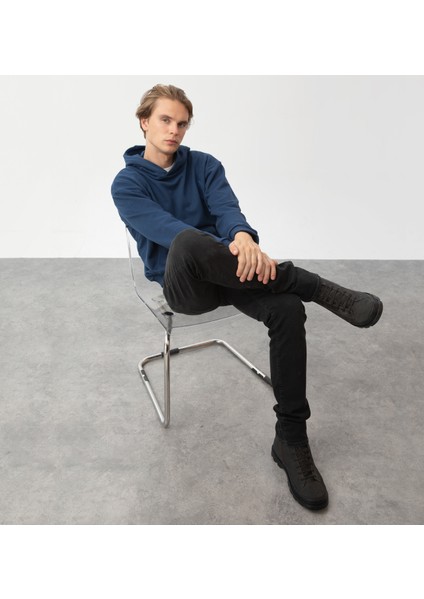 Kvasir Kapüşonlu Sweatshirt Lacivert fırsatları