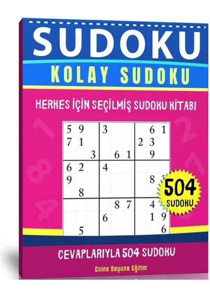 Kolay Sudoku Kitabı