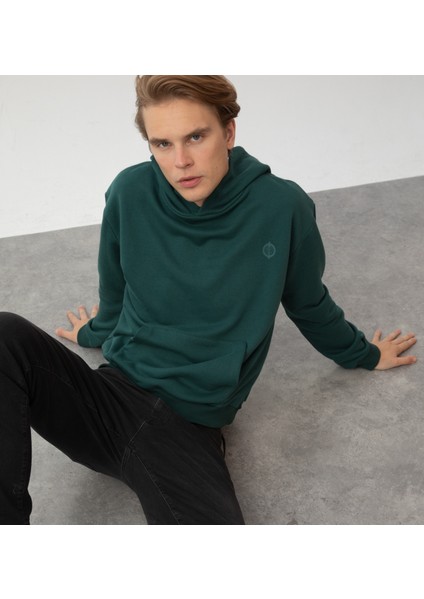 Kvasir Kapüşonlu Sweatshirt Nefti Yeşil fiyatları