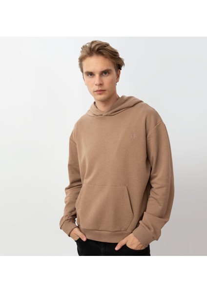 Kvasir Kapüşonlu Sweatshirt Moka Kahve