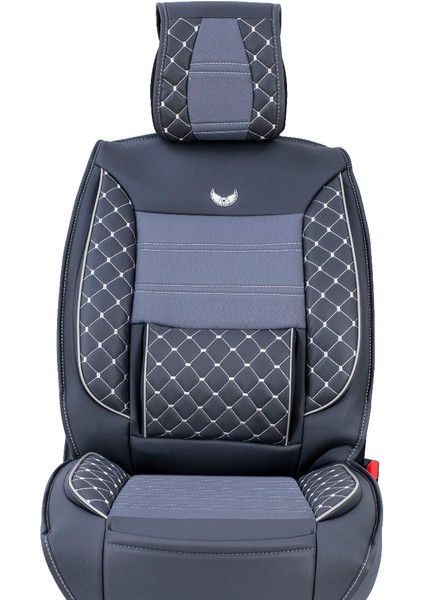 Mitsubishi Carisma Lüx Deri Oto Koltuk Kılıfı Ön Arka Takım (Mars) Füme modelleri