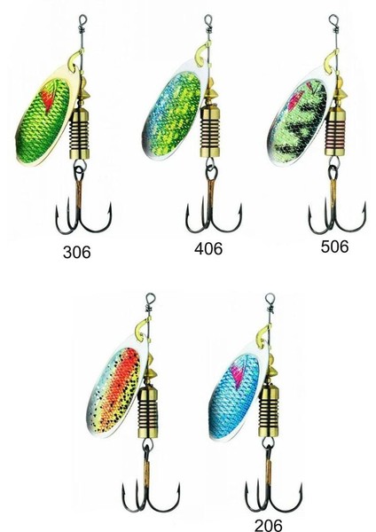 Spinner Fz Standard 3D 6gr No.3 Alabalık Kaşığı