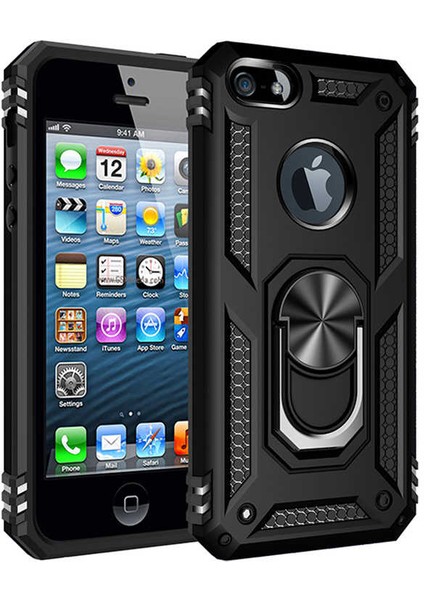 Apple iPhone 5s Kılıf Vega Zırh Tank Tam Koruma Kapak-Ankacep