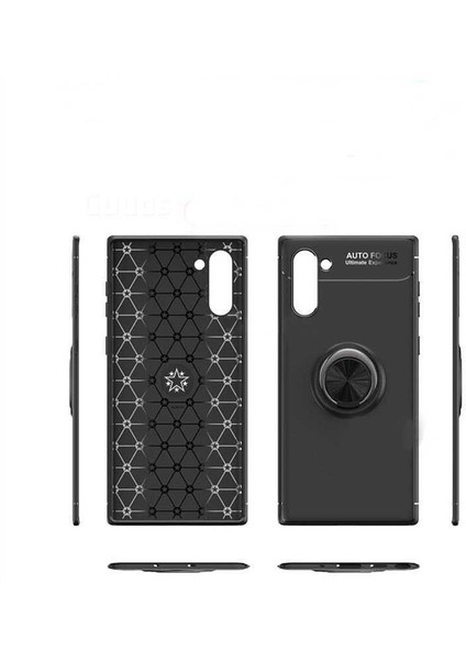 Samsung Galaxy Note 10 Kılıf Ravel Yüzüklü Standlı Silikon Kapak-Ankacep fiyatları