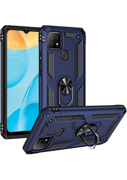 Oppo A15S Kılıf Vega Zırh Tank Tam Koruma Kapak-Ankacep