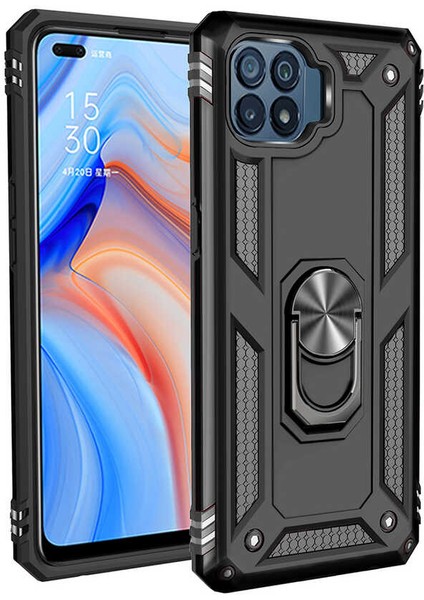Oppo Reno 4 Lite Kılıf Vega Zırh Tank Tam Koruma Kapak-Ankacep