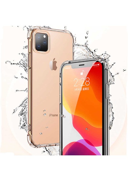 Apple iPhone 11 Pro Max Kılıf Nitro Anti Shock Darbe Emici Silikon Kapak-Ankacep