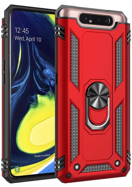 Samsung Galaxy A80 Kılıf Vega Zırh Tank Tam Koruma Kapak-Ankacep