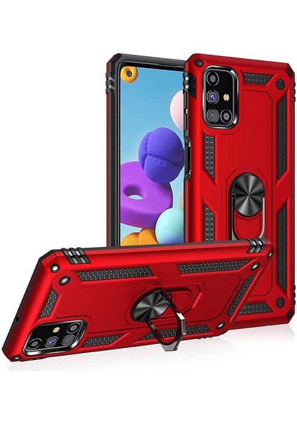 Samsung Galaxy M31S Kılıf Vega Zırh Tank Tam Koruma Kapak-Ankacep