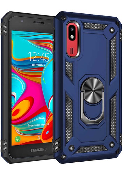Samsung Galaxy A2 Core Kılıf Vega Zırh Tank Tam Koruma Kapak-Ankacep