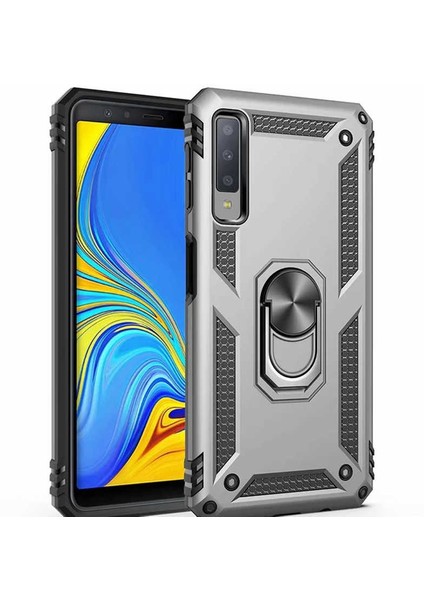 Samsung Galaxy A7 2018 Kılıf Vega Zırh Tank Tam Koruma Kapak-Ankacep