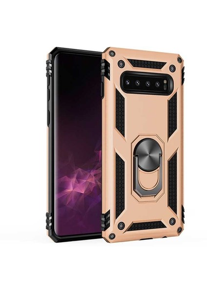 Samsung Galaxy S10 Kılıf Vega Zırh Tank Tam Koruma Kapak-Ankacep