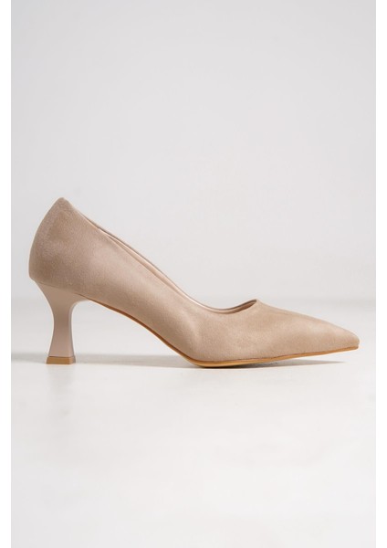 Kandy Ten Süet Stiletto Kadeh Topuklu Ayakkabı10 fiyatları