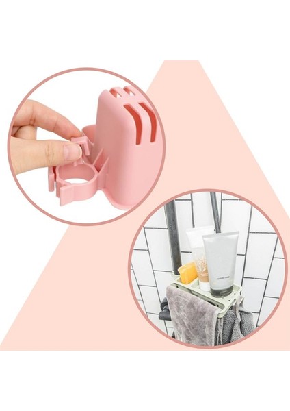 Buffer® Musluğa Takılan Sünger Havlu Askılı Sabun Hazneli Mutfak Banyo Lavabo Düzenleyici Organizer