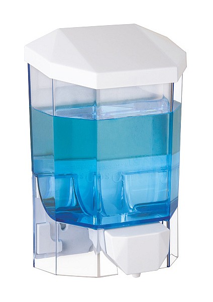 Flora Plastik Şeffaf Sıvı Sabunluk Flosoft F032