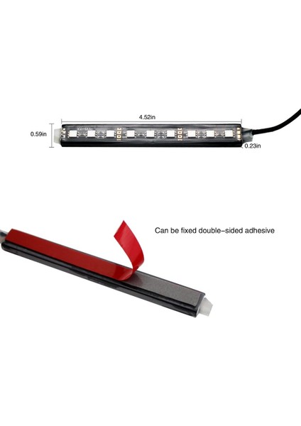 Alfa Romeo 166 Sese Duyarlı Ayak Altı LED Aydınlatma Rgb