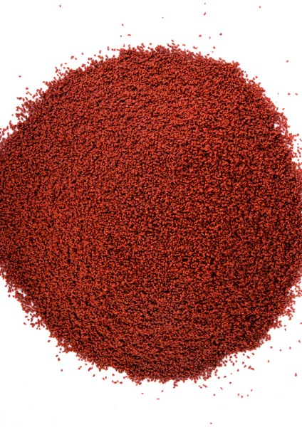 Cichlid Red Granules Kova 3 kg Akvaryum Balık Yemi ve 4X125ML Gold Mix Japon Balığı Yemi