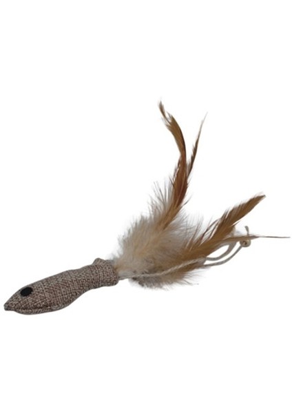 Çevre Dostu Tüylü Balık Kedi Oyuncağı, 20 cm fiyatları