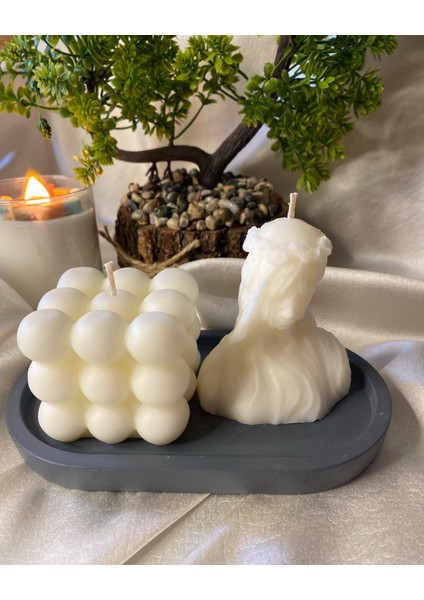 Big Bubble & Woman Candle