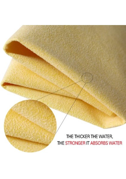 Superclean Orjinal Oto Yıkama Güderisi - Kalın - Büyük Boy 50X70 cm - 6'lıpaket modelleri