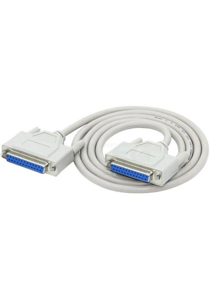 Paralel Lpt 25 Pin Dişi Dişi Yazıcı Uzatma Kablosu 2m