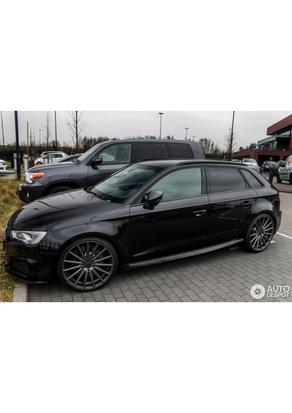 Audi A3 8V Yan Marşpiyel Seti Rs3 Plastik Boyasız 2013-2020