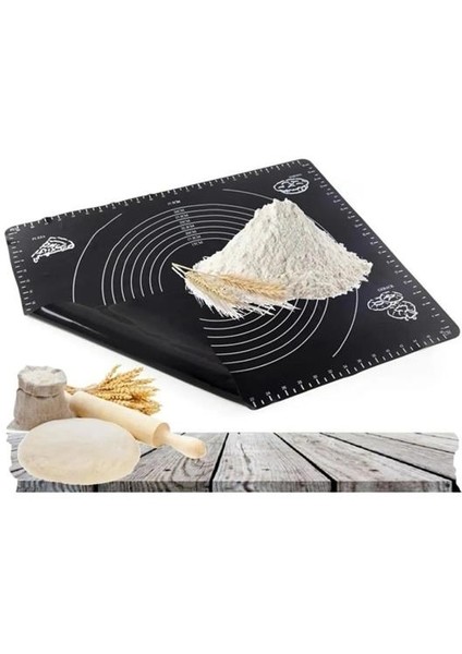 Hamur İçin Silikon Açma Matı 40 x 50 cm