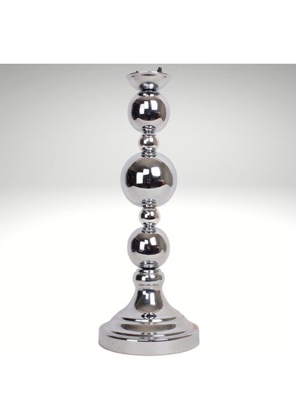 Modern Metal Top Gümüş Ayaklı Kumaş Siyah Abajur ABD0203 fiyatları