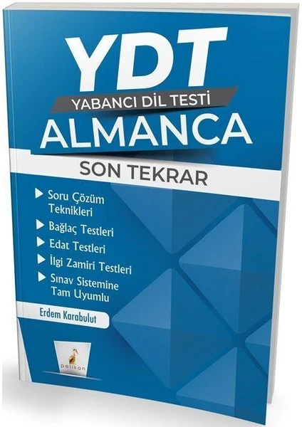 Ydt Almanca Son Tekrar Pelikan Yayınları