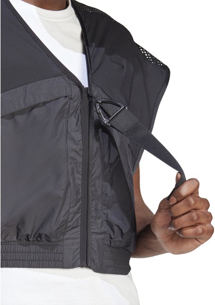Siyah Erkek Yelek IC6735 M Ce Q2 Pr Vest fırsatları