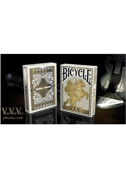 Veni Vidi Vici Metallic Oyun Kağıdı Premium Koleksiyonluk Kartları Kart fiyatları