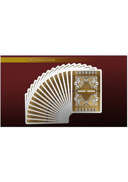 Veni Vidi Vici Metallic Oyun Kağıdı Premium Koleksiyonluk Kartları Kart fırsatları