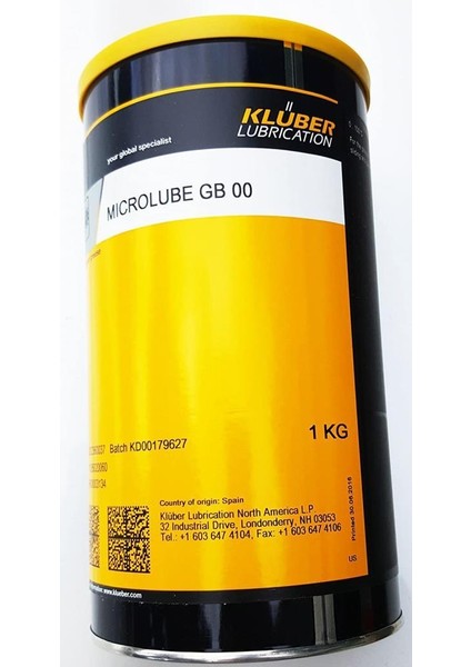 Kluber Mıcrolube GB 00 - 1 kg