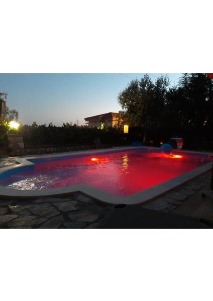 30 Watt Smd LED Rgb 2 Kablolu Sıva Üstü Havuz Lambası Tenda