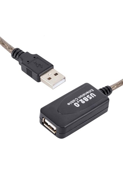 USB 2.0 Güçlendirilmiş Extension Kablo USB 2.0 Dişi Erkek Kablo 20M modelleri