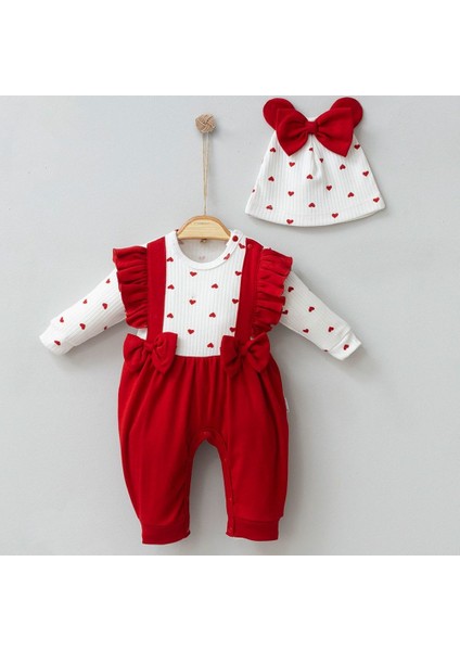 Mini Cayzen 1051MC Kalpli Fiyonklu Fırfırlı Tulum