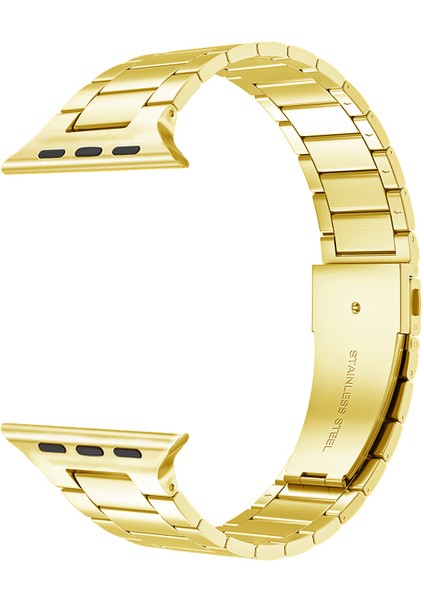 Apple Watch 4 5 6 44MM Paslanmaz Çelik Zırh Armor Tme Kasa Kordon