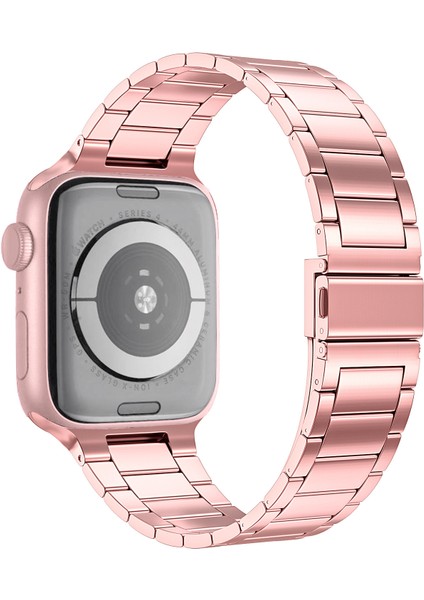 Apple Watch 2 3 4 5 6 7 8 Seri 38MM 40MM 41MM Slim Çelik Kordon modelleri