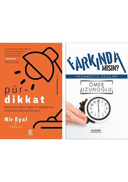 Pürdikkat / Farkında Mısın? (2 Kitap Set)